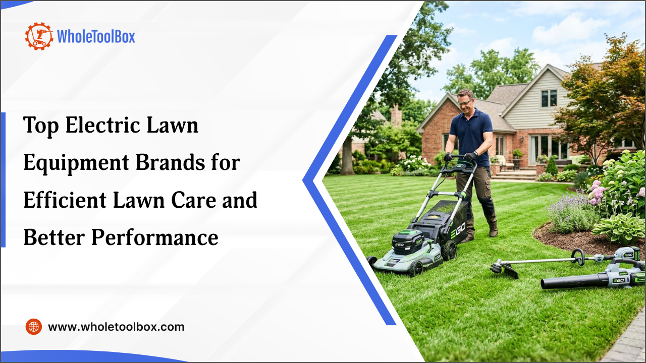 Top Electric Lawn Equipment Brands for Efficient Lawn Care and Better Performance